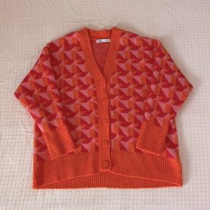 Zara Patterned Cardigan